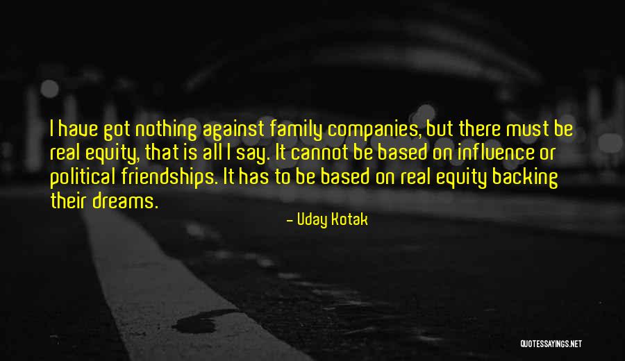 Backing Quotes By Uday Kotak Backing Quotes By Uday Kotak