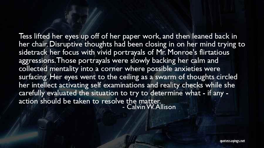 Backing Up Quotes By Calvin W. Allison Backing Up Quotes By Calvin W. Allison