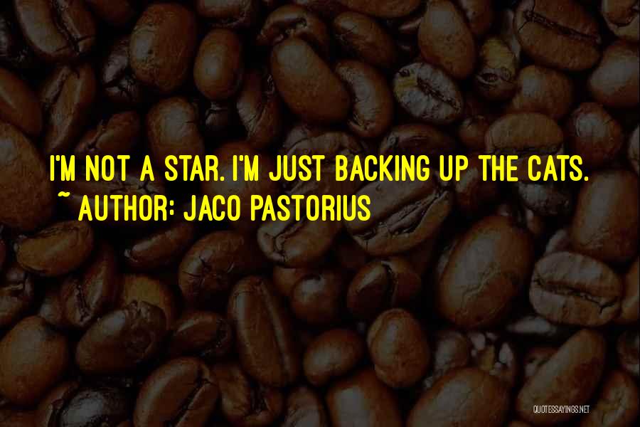 Backing Up Quotes By Jaco Pastorius