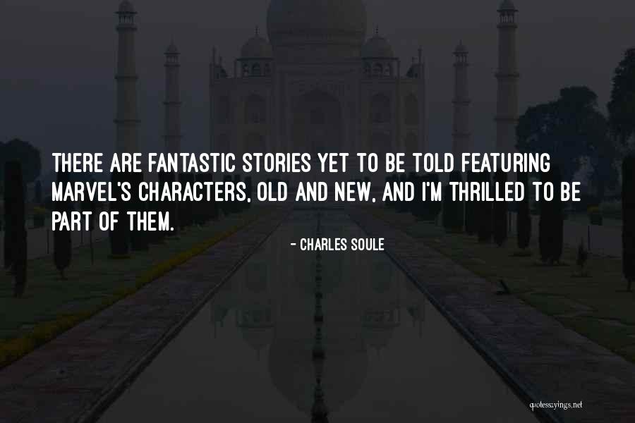 Backpackers Magazine Quotes By Charles Soule