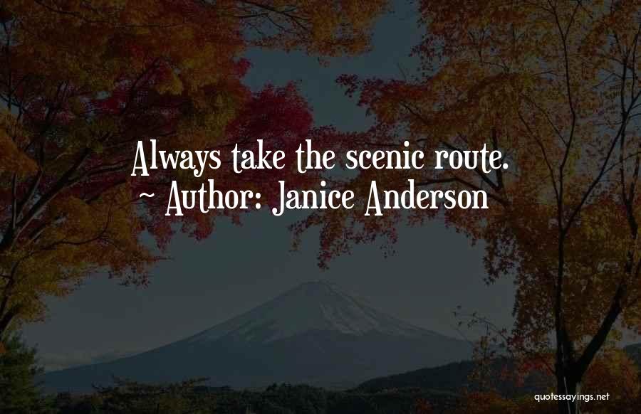 Backpacking Quotes By Janice Anderson