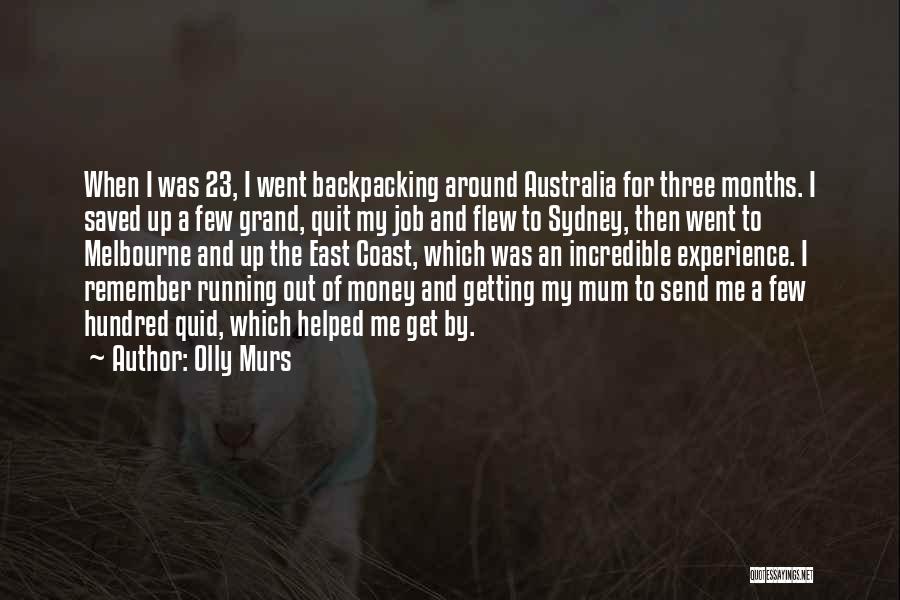 Backpacking Quotes By Olly Murs