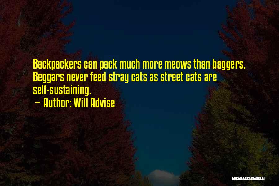 Backpacking Quotes By Will Advise