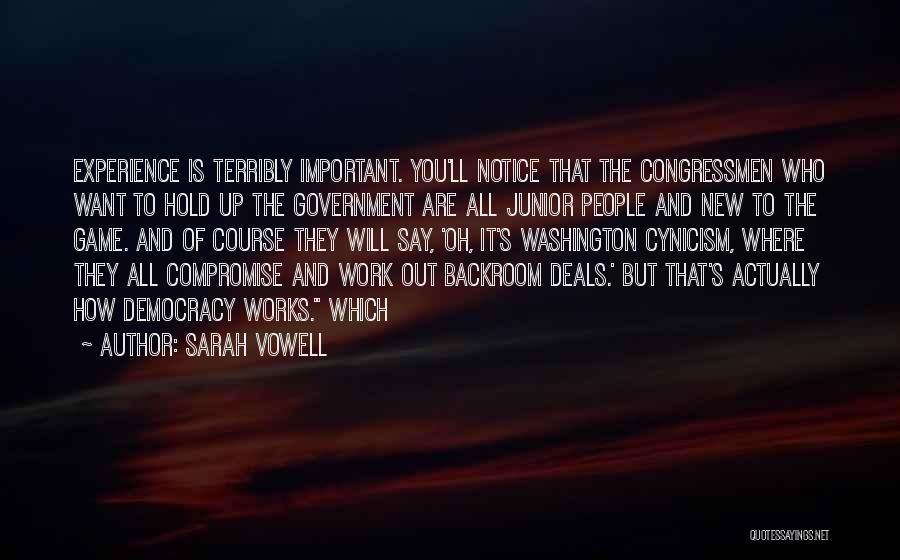 Backroom Quotes By Sarah Vowell