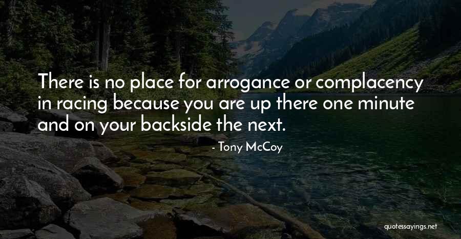 Backside Quotes By Tony McCoy Backside Quotes By Tony McCoy