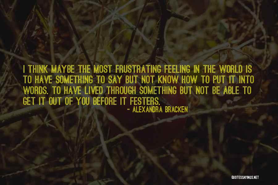 Backsight Surveying Quotes By Alexandra Bracken