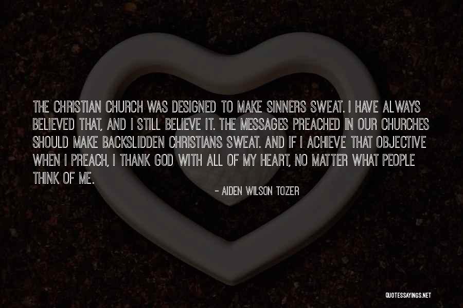 Backslidden People Quotes By Aiden Wilson Tozer Backslidden People Quotes By Aiden Wilson Tozer