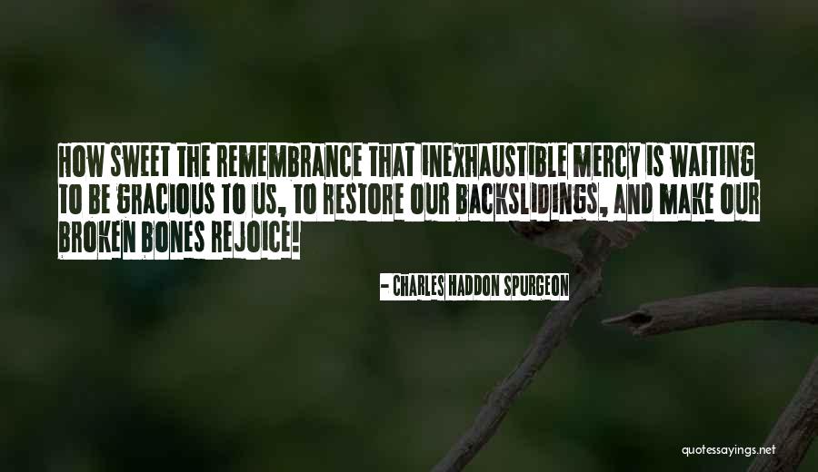 Backslidings Quotes By Charles Haddon Spurgeon Backslidings Quotes By Charles Haddon Spurgeon