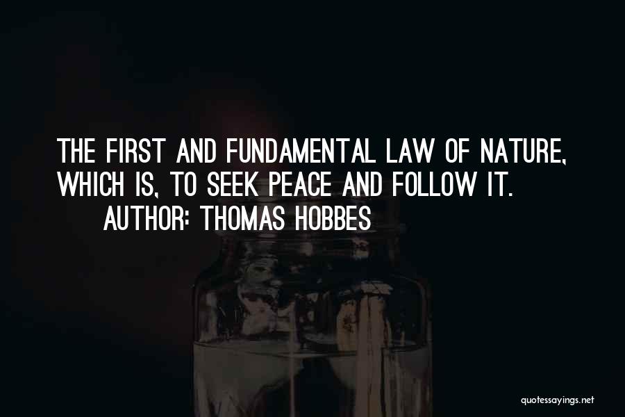 Backstrap Quotes By Thomas Hobbes