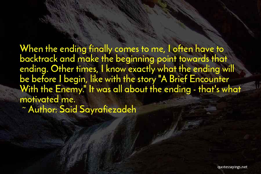 Backtrack 5 Quotes By Said Sayrafiezadeh