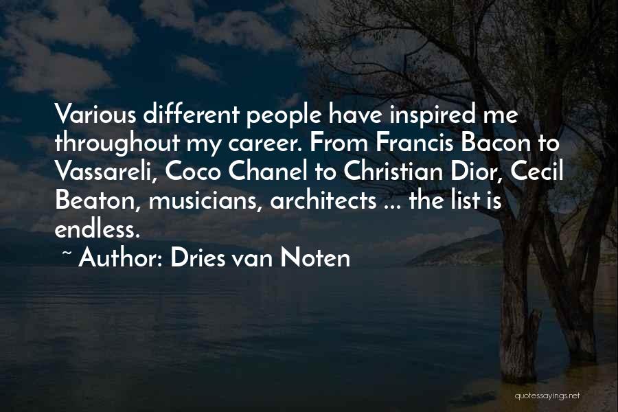 Bacon Quotes By Dries Van Noten