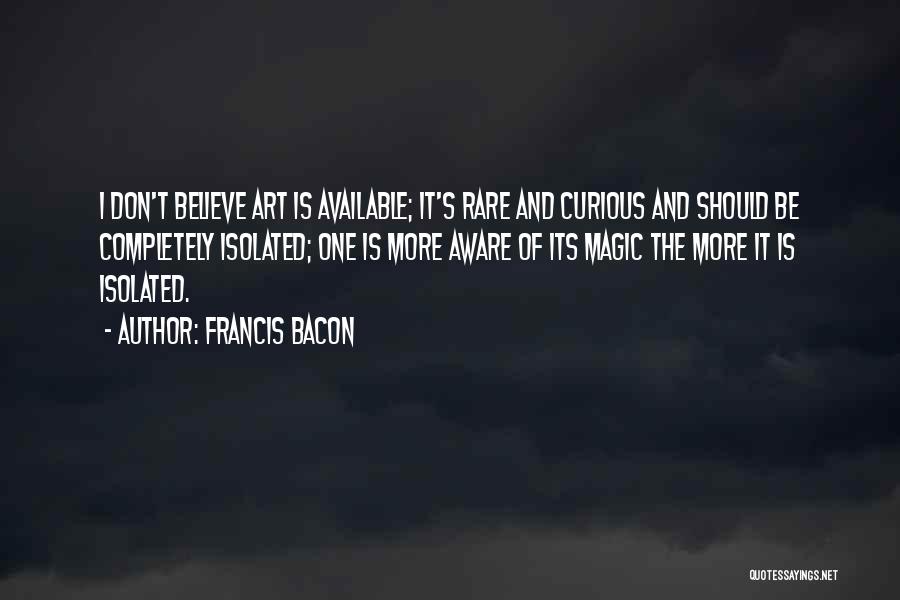 Bacon's Quotes By Francis Bacon