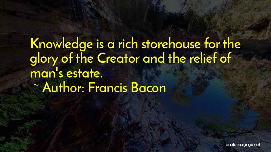 Bacon's Quotes By Francis Bacon