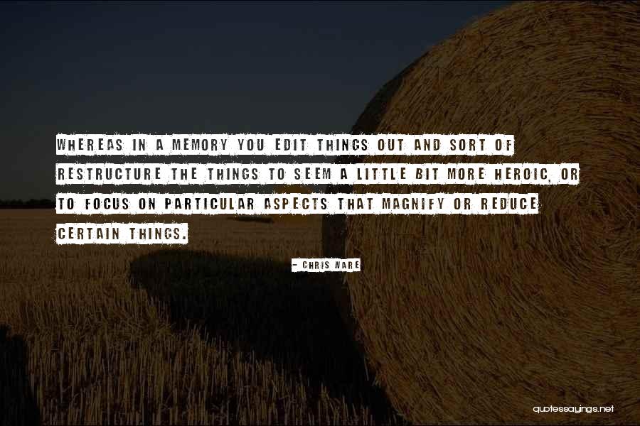 Bacote And Eaddy Quotes By Chris Ware Bacote And Eaddy Quotes By Chris Ware