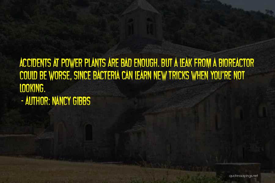 Bad Accidents Quotes By Nancy Gibbs