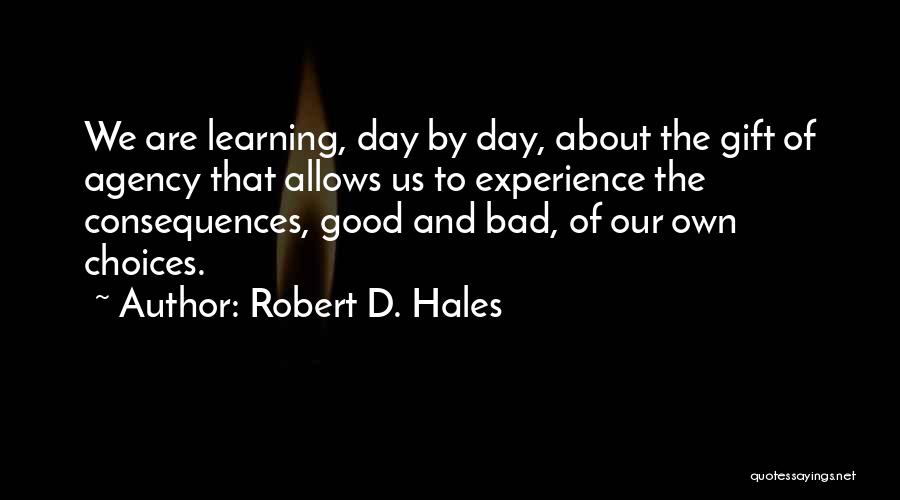 Bad And Good Choices Quotes By Robert D. Hales
