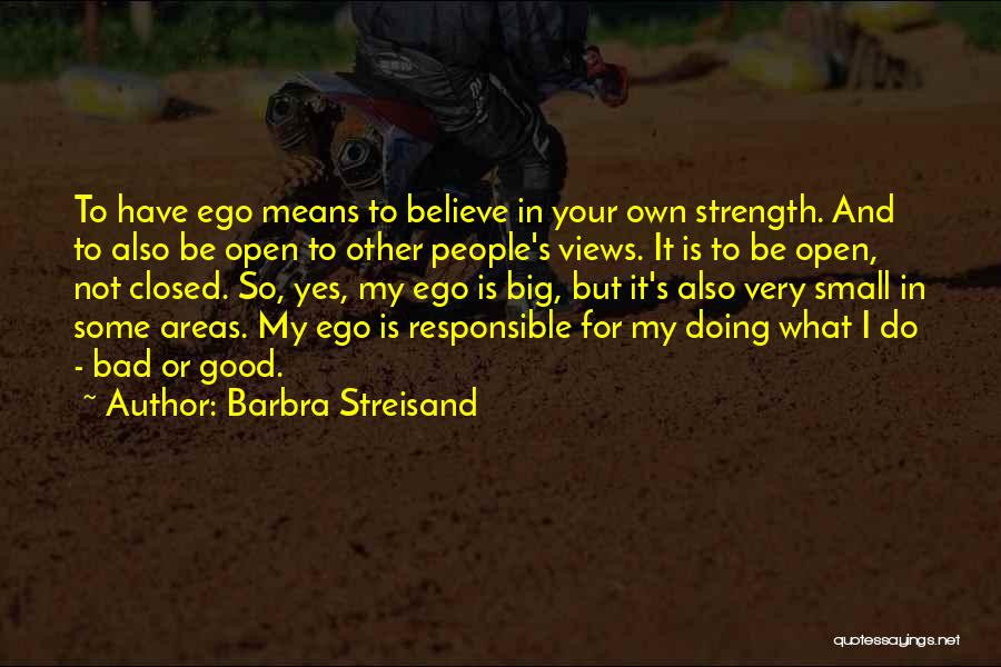 Bad Areas Quotes By Barbra Streisand