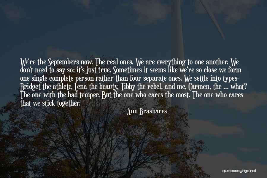 Bad Athlete Quotes By Ann Brashares Bad Athlete Quotes By Ann Brashares
