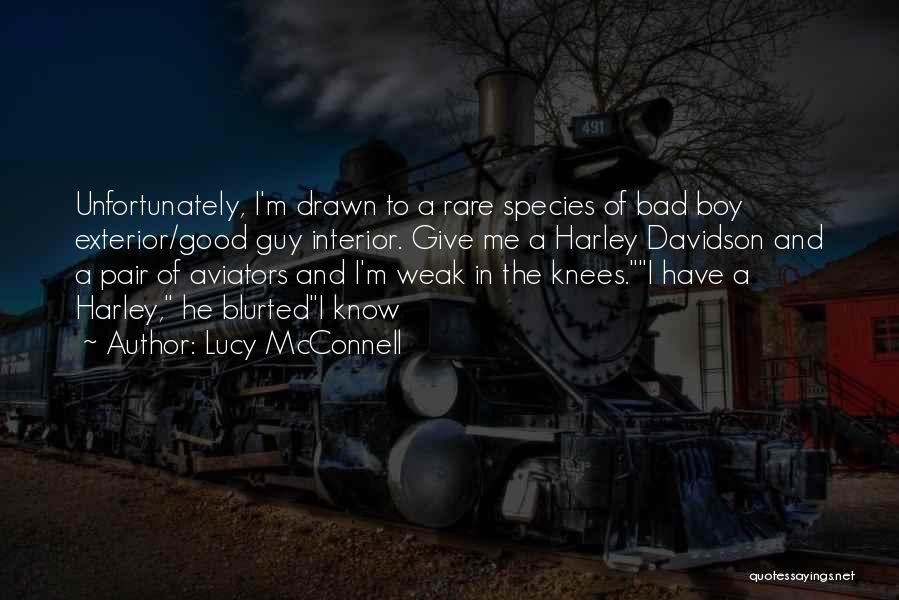 Bad Boy In Love Quotes By Lucy McConnell