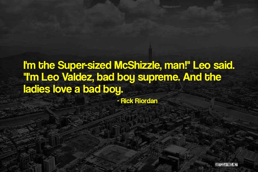 Bad Boy Love Quotes By Rick Riordan