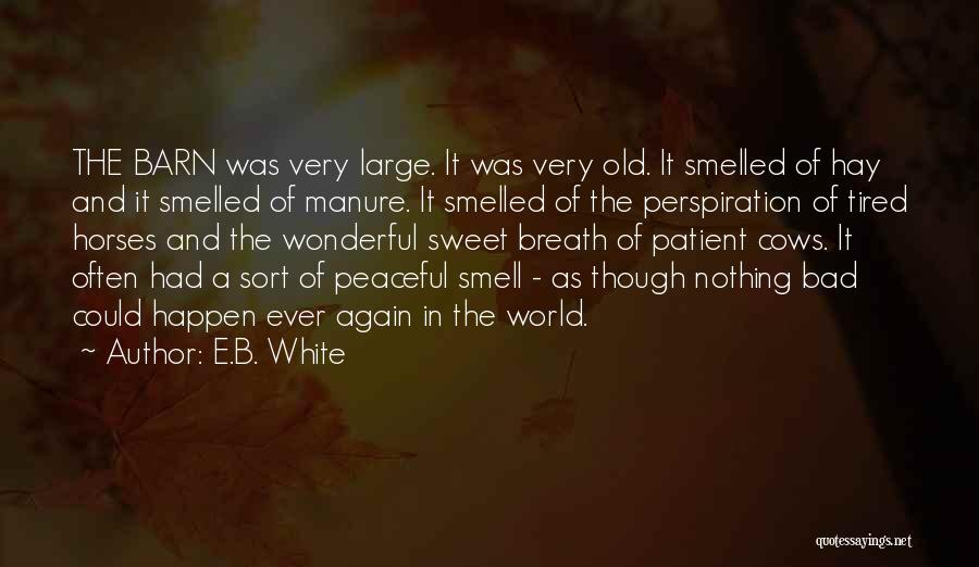 Bad Breath Quotes By E.B. White