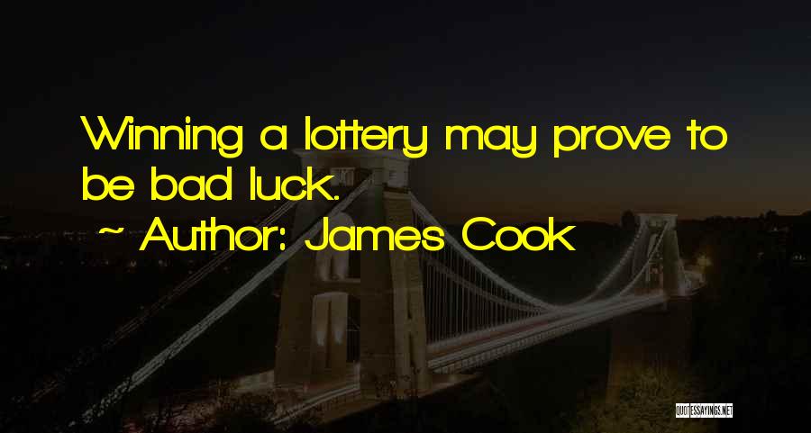 Bad Cook Quotes By James Cook