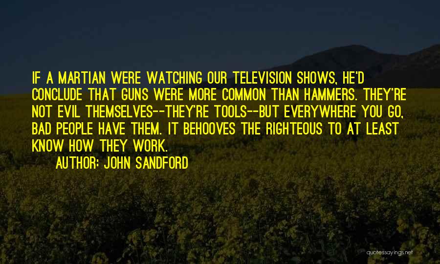 Bad Cook Quotes By John Sandford