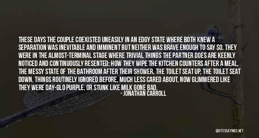 Bad Days Gone Quotes By Jonathan Carroll Bad Days Gone Quotes By Jonathan Carroll