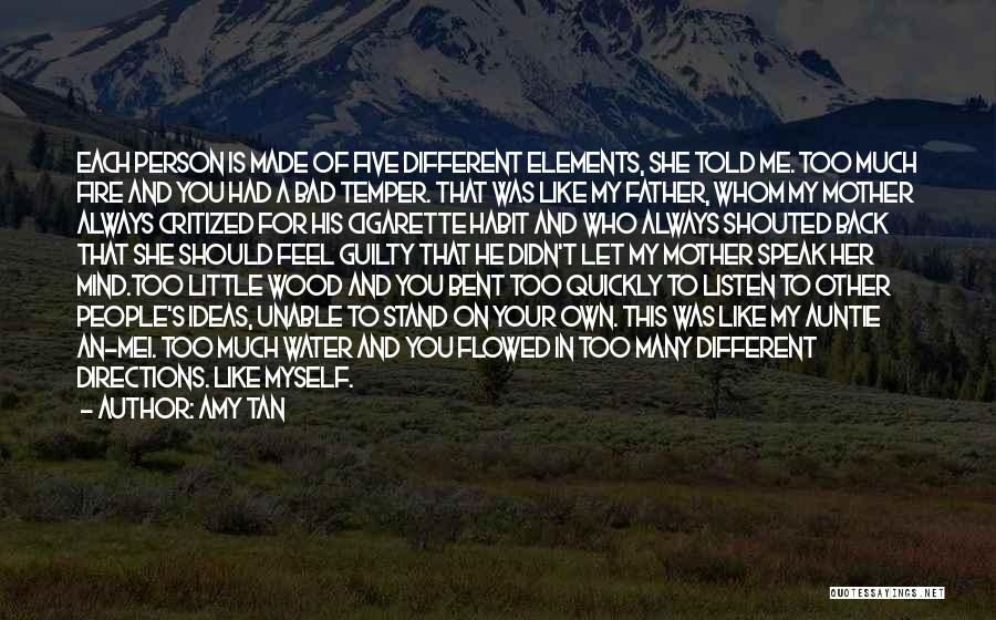 Bad Directions Quotes By Amy Tan