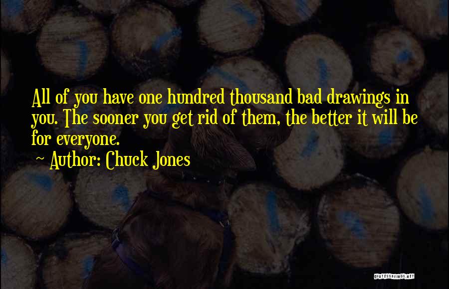 Bad Drawings Quotes By Chuck Jones