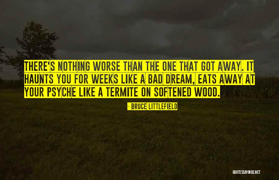 Bad Dream Quotes By Bruce Littlefield Bad Dream Quotes By Bruce Littlefield