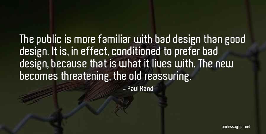 Bad Effect Of Technology Quotes By Paul Rand