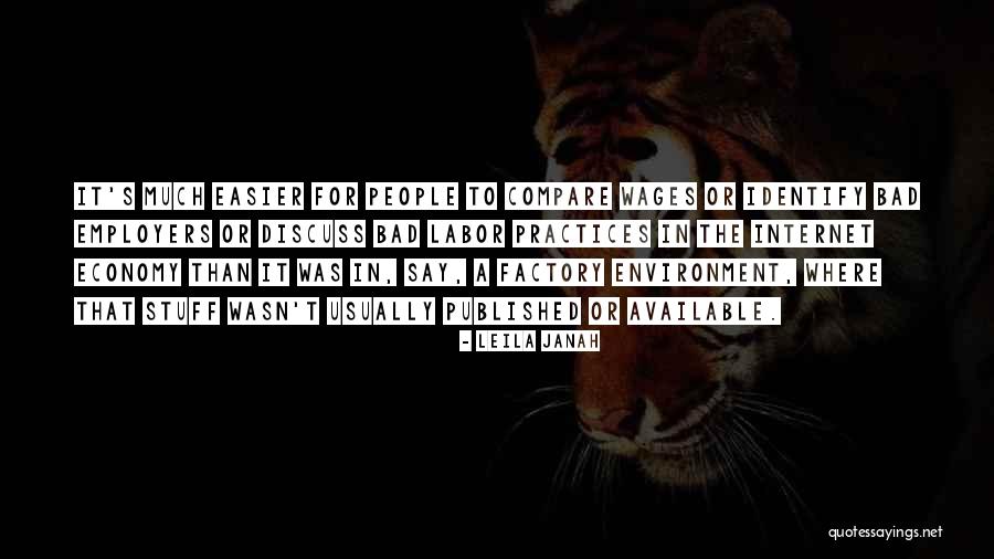 Bad Environment Quotes By Leila Janah Bad Environment Quotes By Leila Janah
