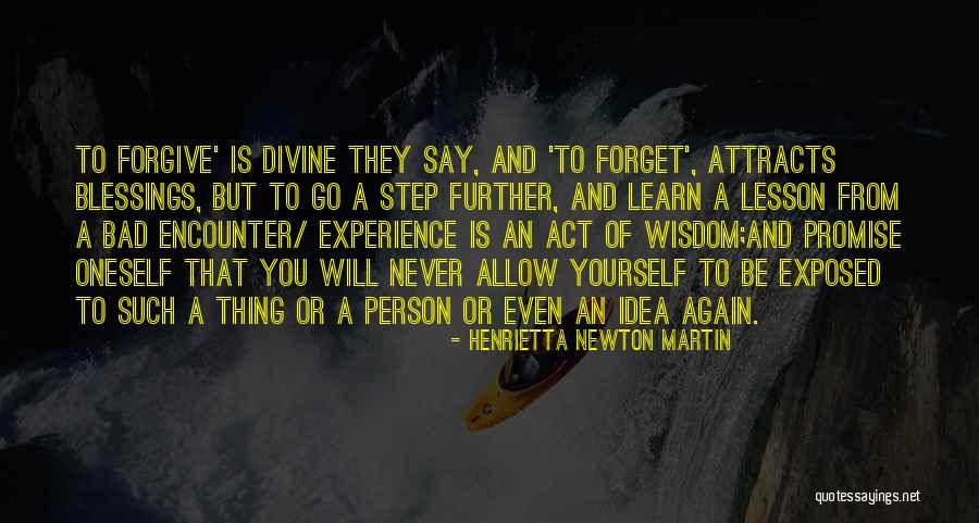 Bad Experience In Love Quotes By Henrietta Newton Martin Bad Experience In Love Quotes By Henrietta Newton Martin