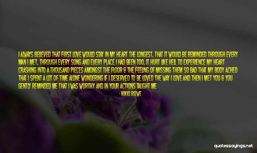 Bad Experience In Love Quotes By Nikki Rowe Bad Experience In Love Quotes By Nikki Rowe