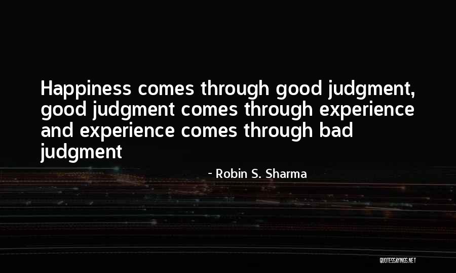 Bad Experience Quotes By Robin S. Sharma Bad Experience Quotes By Robin S. Sharma