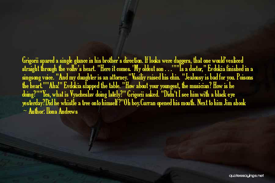 Bad Eye Quotes By Ilona Andrews Bad Eye Quotes By Ilona Andrews