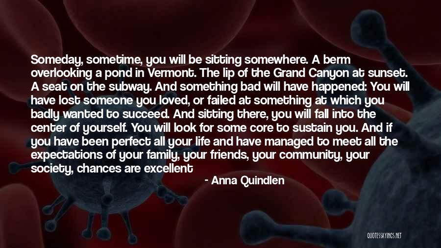 Bad Family Life Quotes By Anna Quindlen