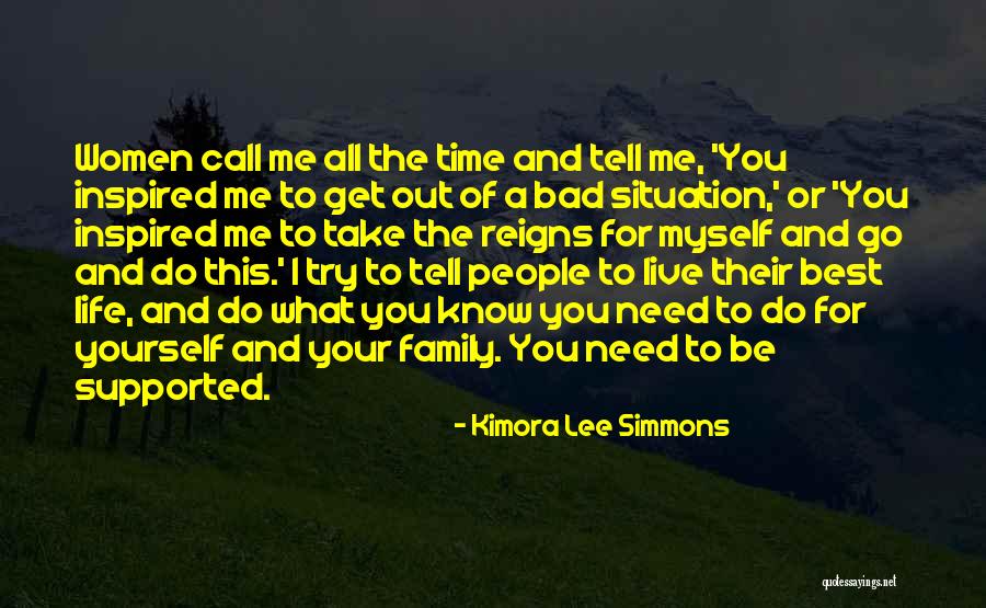 Bad Family Life Quotes By Kimora Lee Simmons