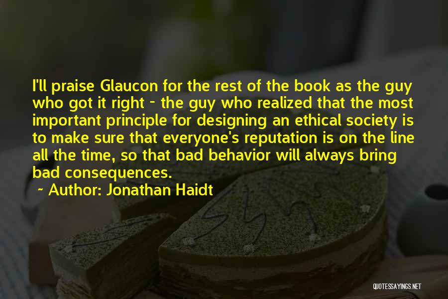 Bad Guy Quotes By Jonathan Haidt