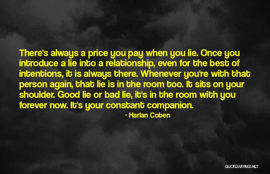 Bad Intentions Quotes By Harlan Coben Bad Intentions Quotes By Harlan Coben