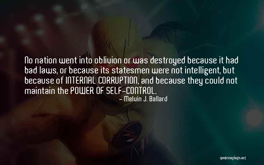 Bad Laws Quotes By Melvin J. Ballard Bad Laws Quotes By Melvin J. Ballard