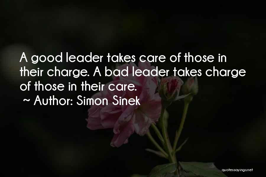 Bad Leadership Quotes By Simon Sinek