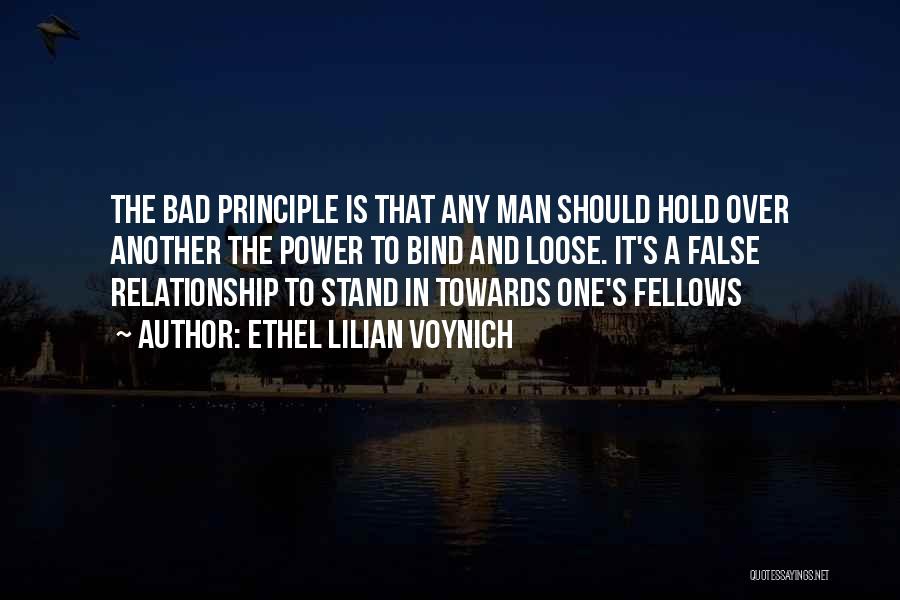 Bad Man Quotes By Ethel Lilian Voynich