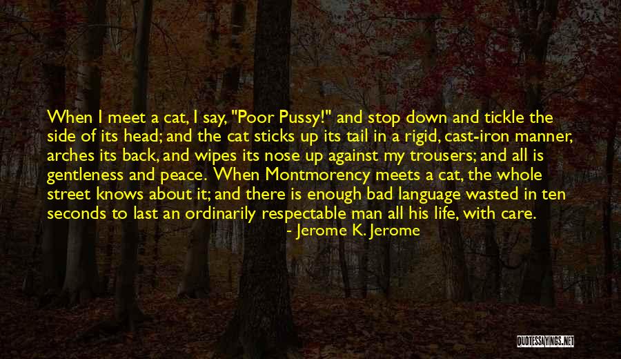 Bad Manner Quotes By Jerome K. Jerome Bad Manner Quotes By Jerome K. Jerome