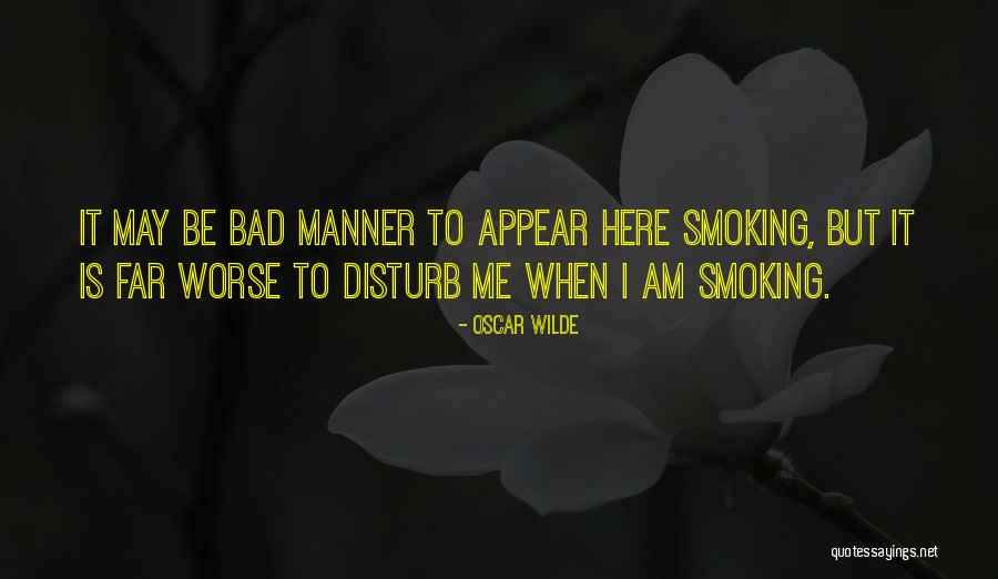 Bad Manner Quotes By Oscar Wilde Bad Manner Quotes By Oscar Wilde