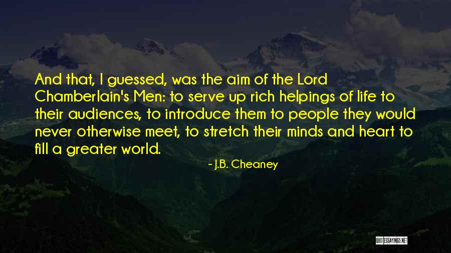 Bad Minded Family Quotes By J.B. Cheaney Bad Minded Family Quotes By J.B. Cheaney