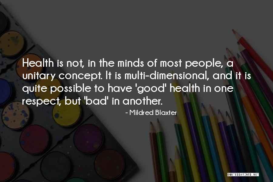 Bad Minds Quotes By Mildred Blaxter Bad Minds Quotes By Mildred Blaxter