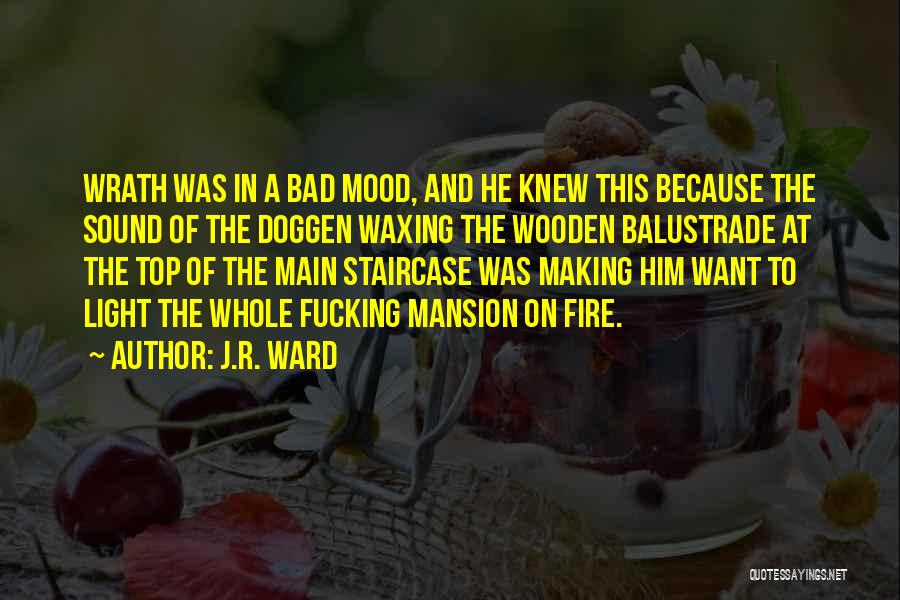 Bad Mood Quotes By J.R. Ward