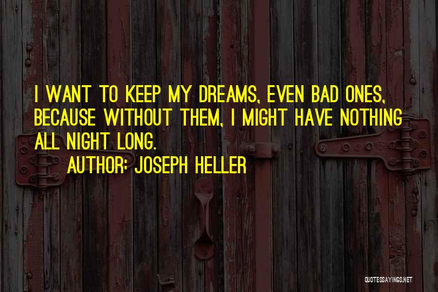 Bad Night Quotes By Joseph Heller